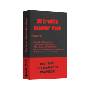 30 credits reseller pack